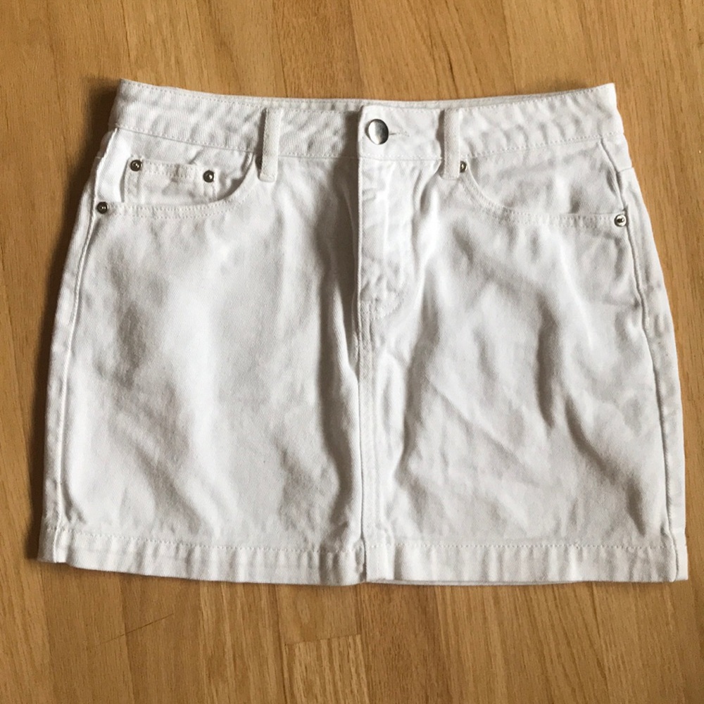 F21 Jean Skirt